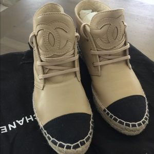 Chanel CC Espadrille high top